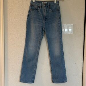 Madewell slim Demi-boot jeans size 24
